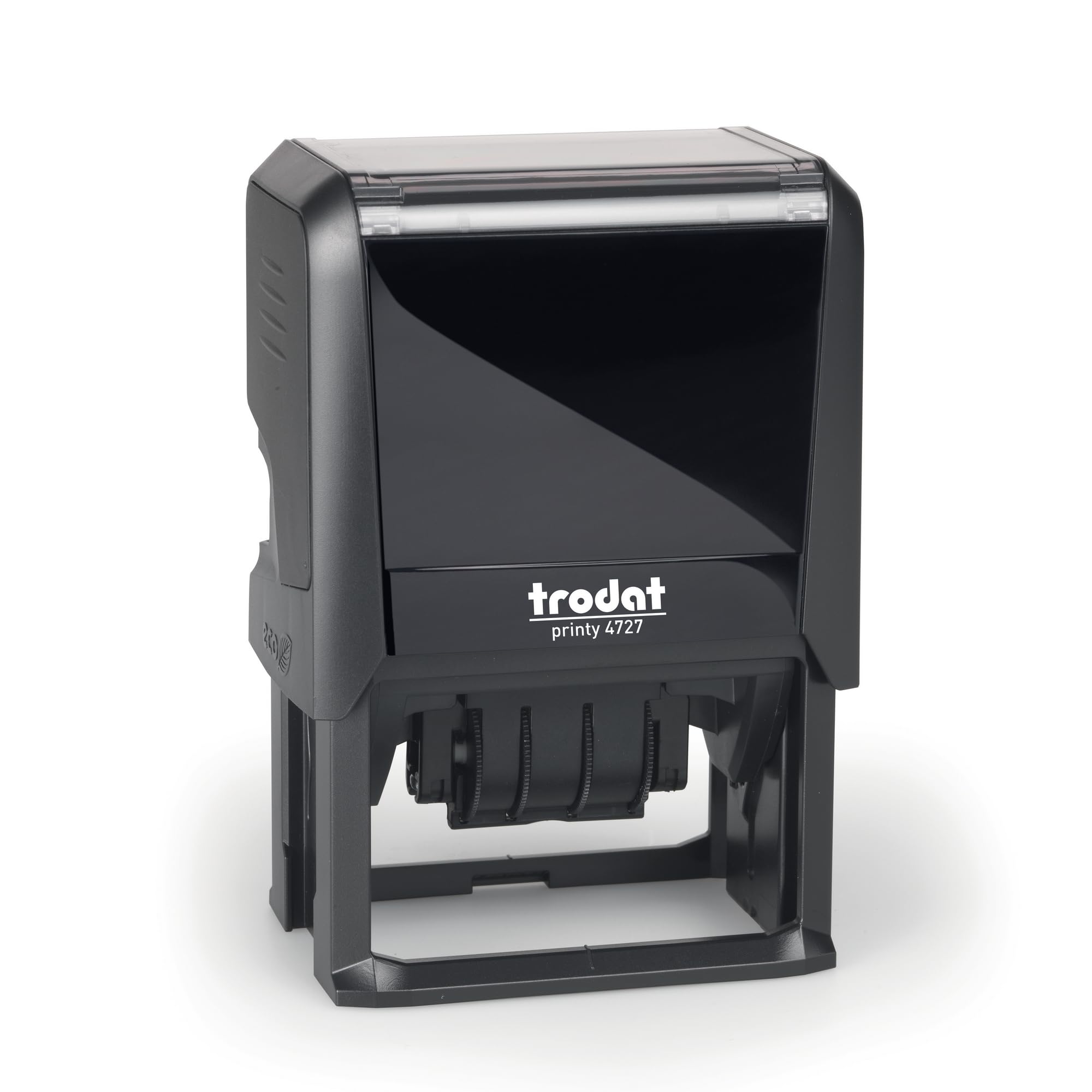 Trodat Printy Dater 4727 Personalised Custom Office and Business Stamp - Allows Up to 6 Lines of Text (3 Above and 3 Below Date)