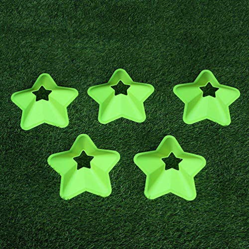Marcadores de foco esportivos BESPORTBLE, 4 peças, marcadores de ponto estrelas, disco de treinament