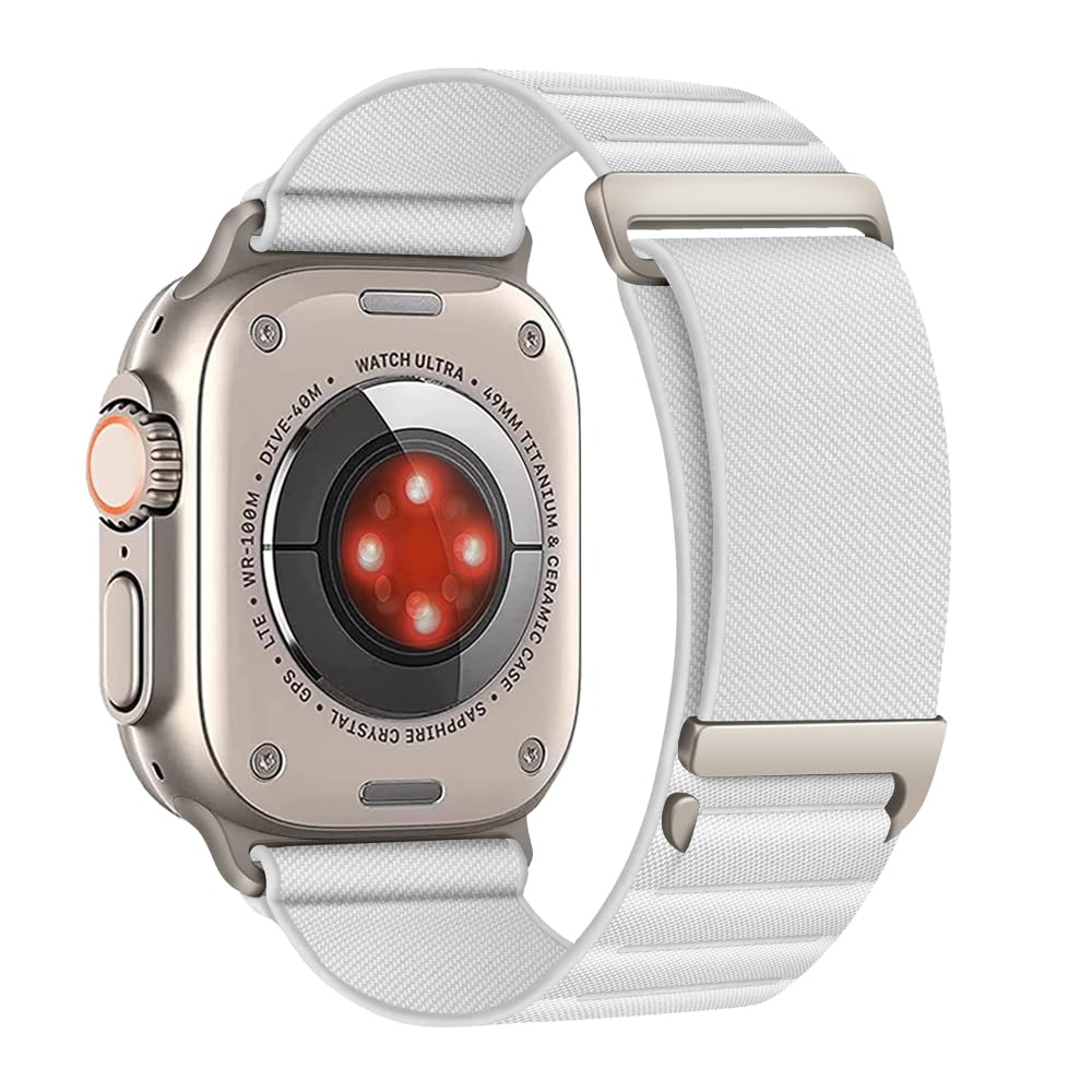 Aizgalxor Alpine Loop Armband Kompatibel mit Apple Watch Ultra 49mm 46mm 45mm 44mm 42mm(Series 3/2/1), Sport Geflochten Ersatzarmbänder Kompatibel für iWatch Ultra 2/Series 10/9/8/7/6/5/4/3/2/1/SE