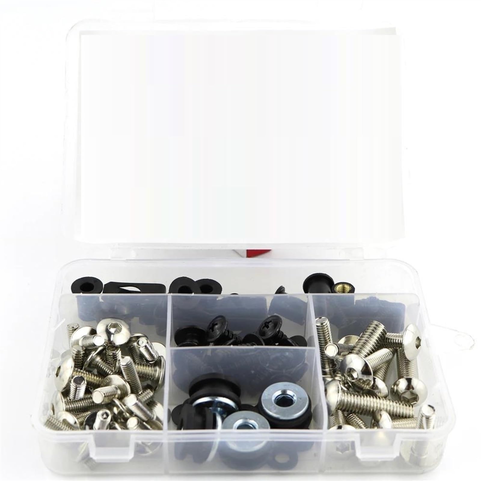 Motorcycle Complete Full Fairing Bolts Kit Clips Body Screws Nuts Steel For TDM900 TDM 900 2002-2014 CNC Alloy(Onecolor)
