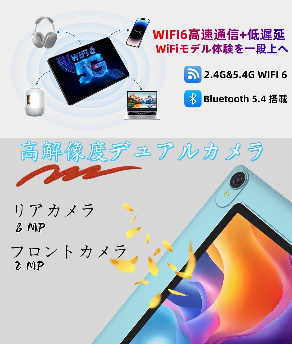 Amazon.co.jp: タブレット - 星の輝き 10インチ Android15 Wi-Fiモデル
