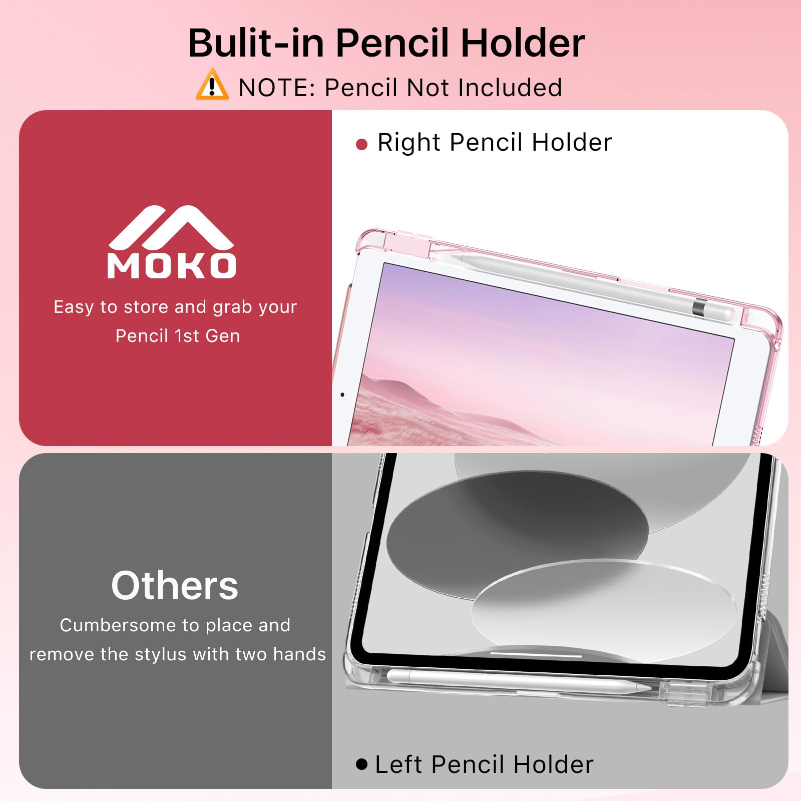 Amazon.co.jp: MoKo iPad 第9世代/第8世代/第7世代用ケース 10.2インチ