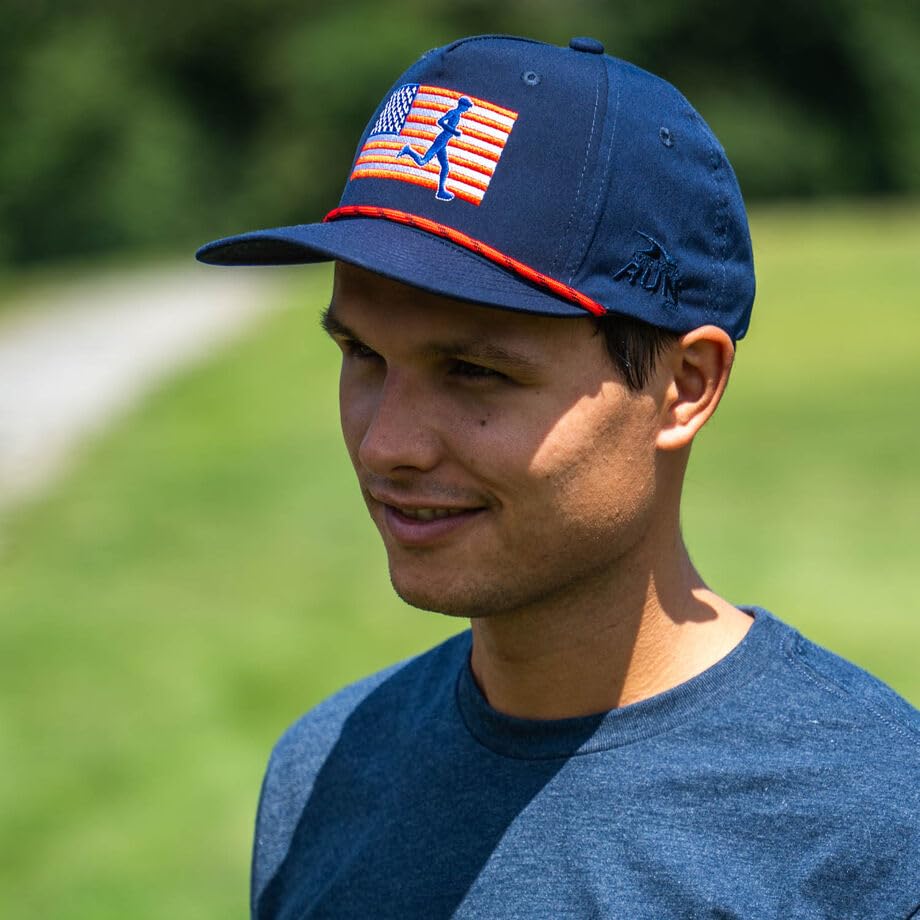 Image of Gone For a Run Running Hat - Rope or Trucker - One Size Fits Most