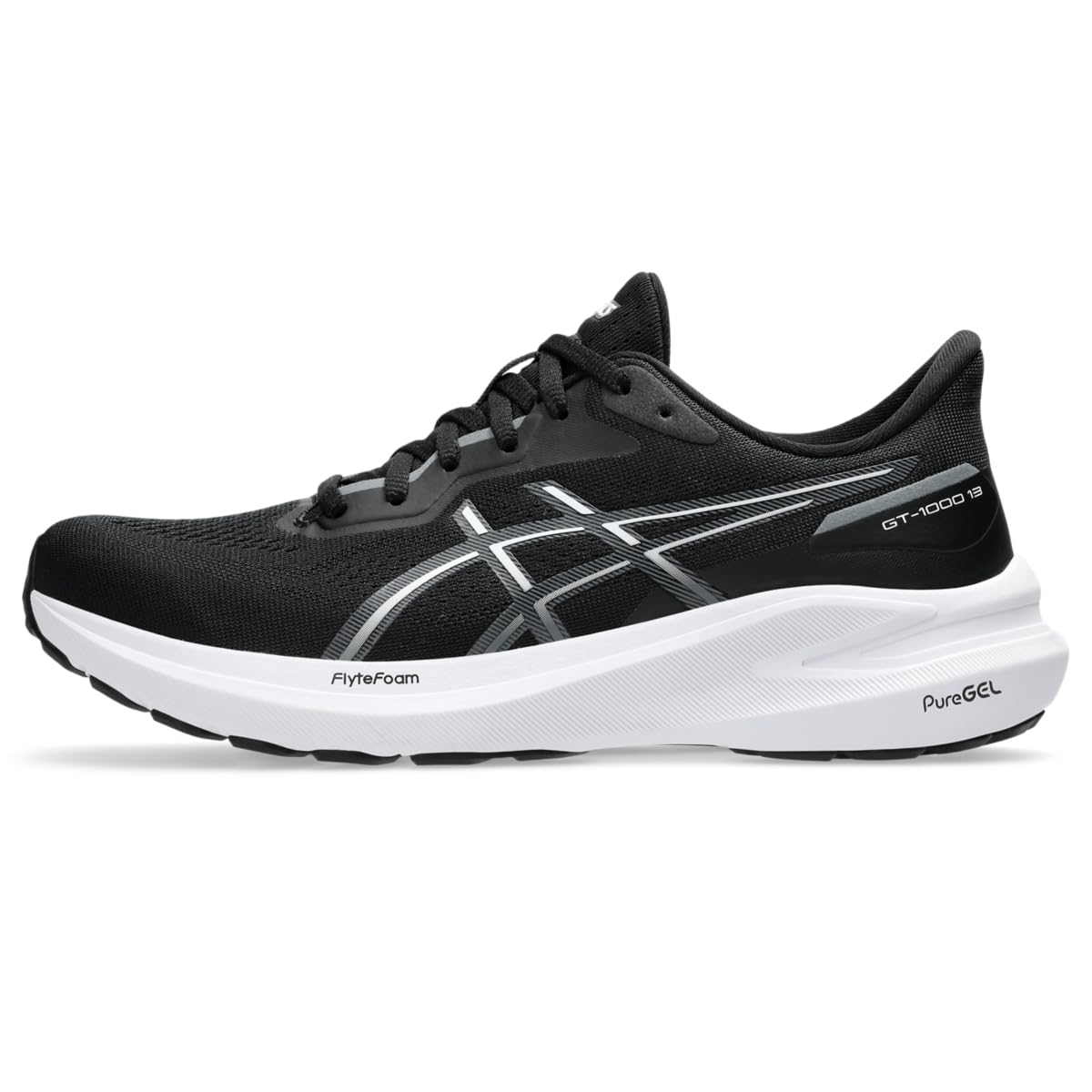 ASICS 1012B663-003 GT-1000 13 Women Black/White UK 7