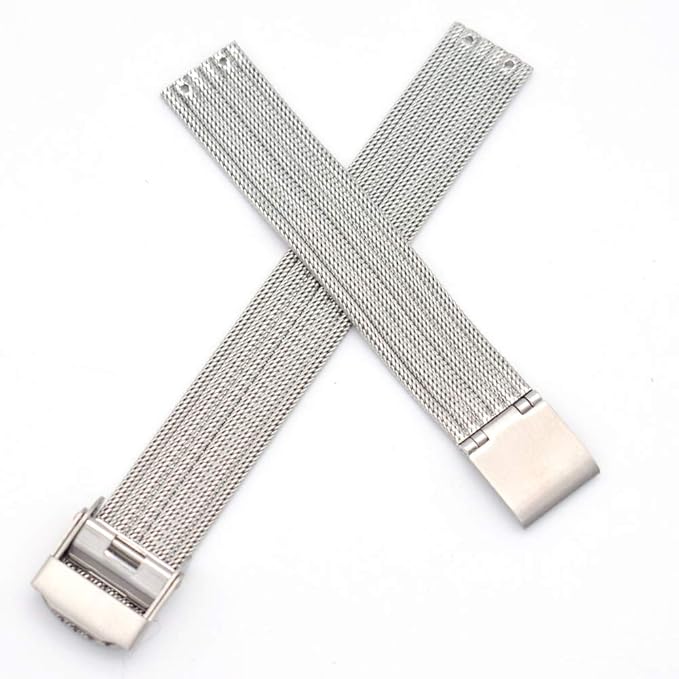 14mm Screwing Stainless Steel Watch Strap Replacement for Skagen Fits