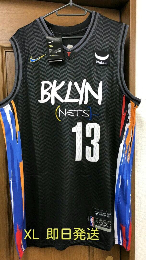 バスケ NBA ネッツ ハーデン ユニフォーム 新品タグ付き-