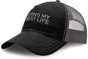 Statement Cap: Live Your Best Life with Embroidered Baseball Cap