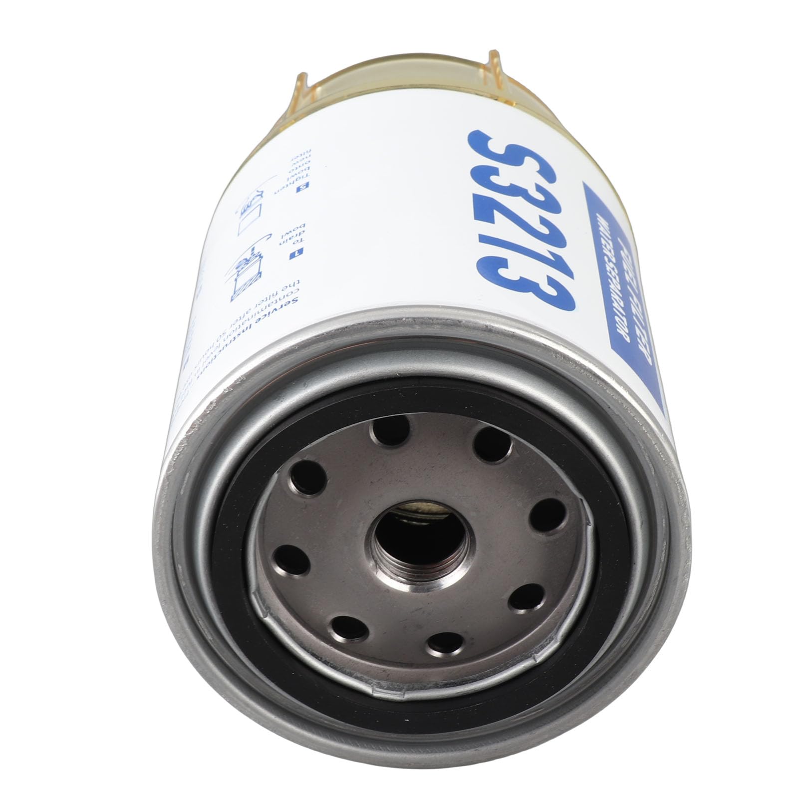 18-7928 Separador de Combustible y Agua, Filtro de Combustible Externo para Motor Marino Fuera de Borda de Barco