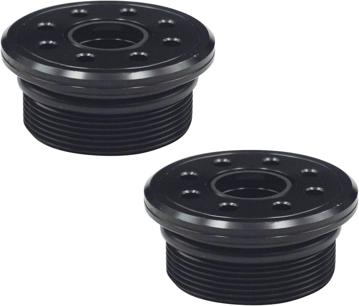 Trim Cylinder End Cap Fits for Suzuki & Yamaha 4/6 Cyl 2/4 Stroke 115-300 HP, Power Trim Tilt Cylinder Head, Replaces# 48630-96J00 48630-96J01 48630-96J02 48630-96J03 64E-43821-01-00 64E-43821-02-00