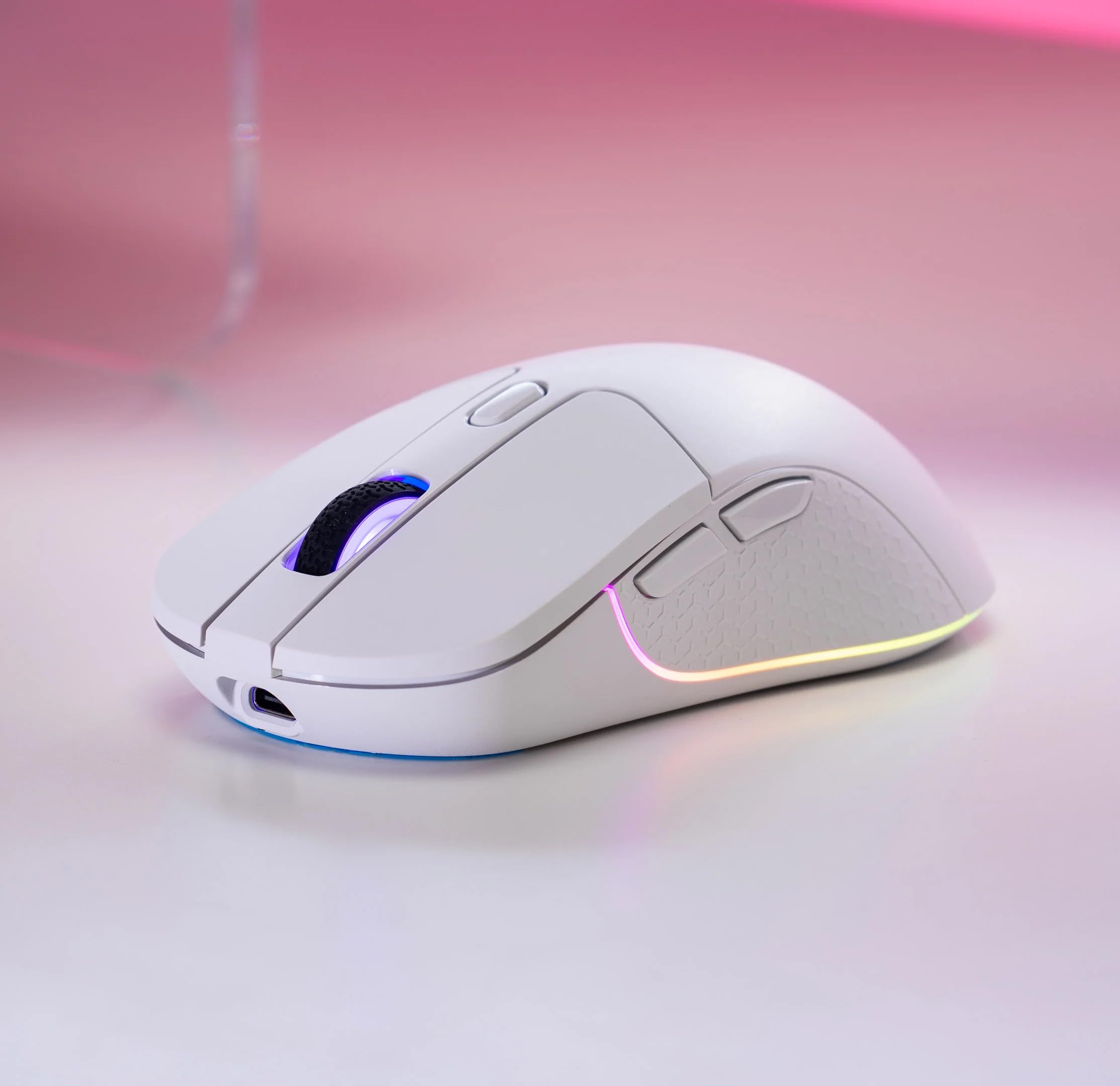 Keychron M3 ワイヤレスマウス White / Pixart 3395 マウス・トラックボール
