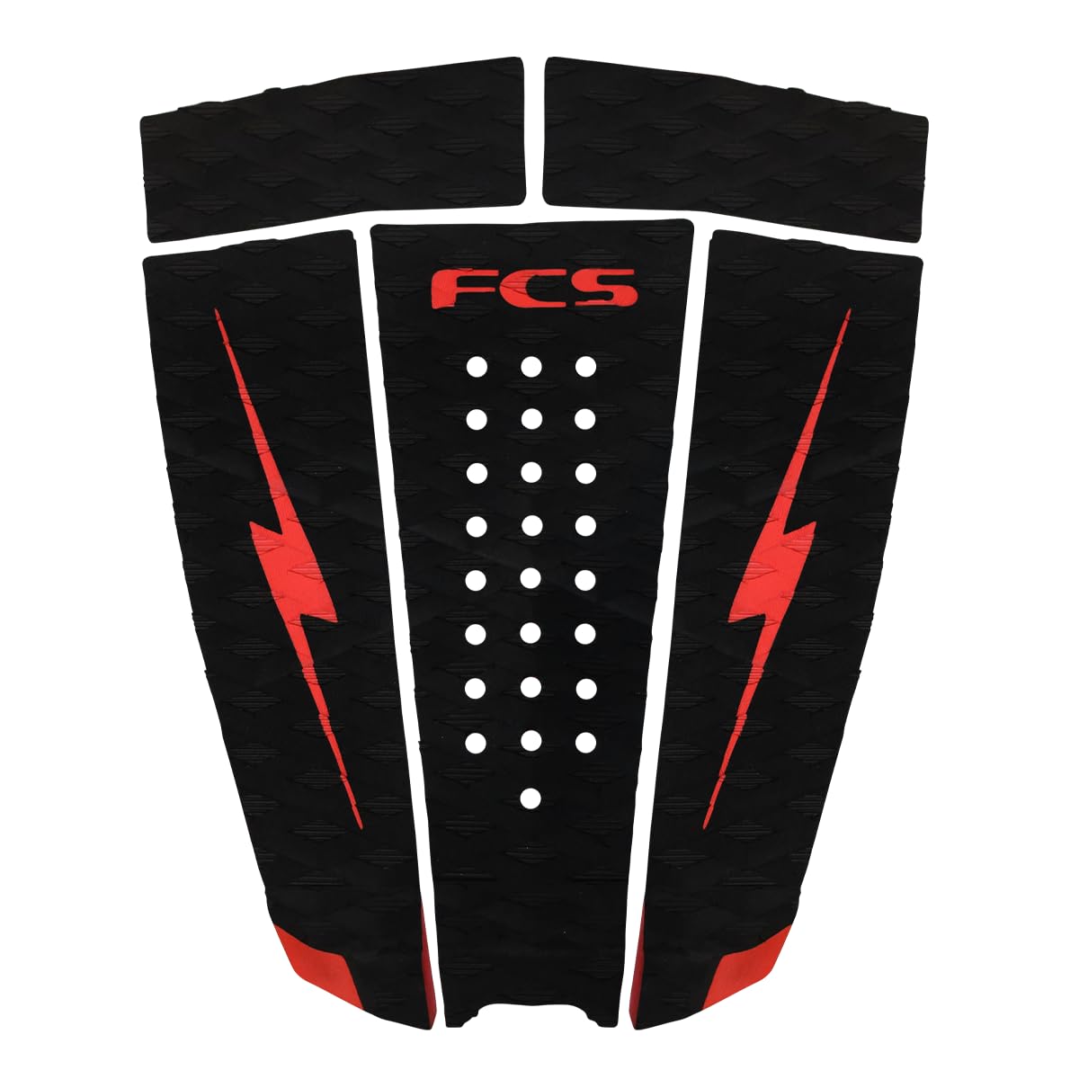 FCS Nathan Florence Bolt Surf Pad - Antideslizante - Negro