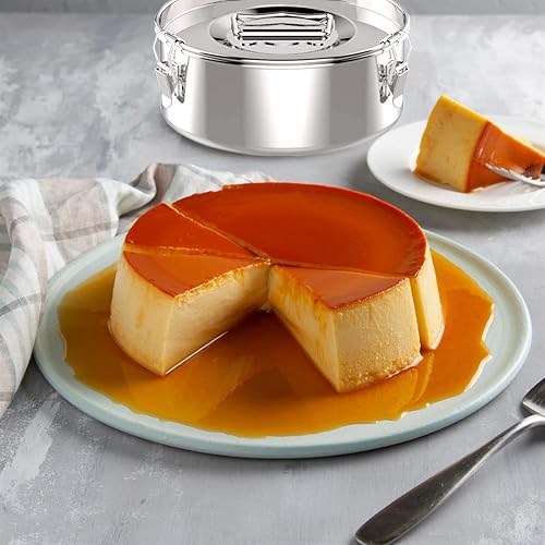 Miniatura 4 de Molde de flan Flanera de 15 cuartos 762 x 292 pulgadas - Moldes para flan - Máquina de flan Flanera - Sartén de flan - Moldes para flan en Baño