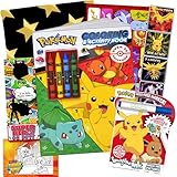 Bendon Pokemon Art Craft Kit - Includes Coloring Book, Stickers, Imagine Ink, Thank You Card, Door Hanger, Gift Bag