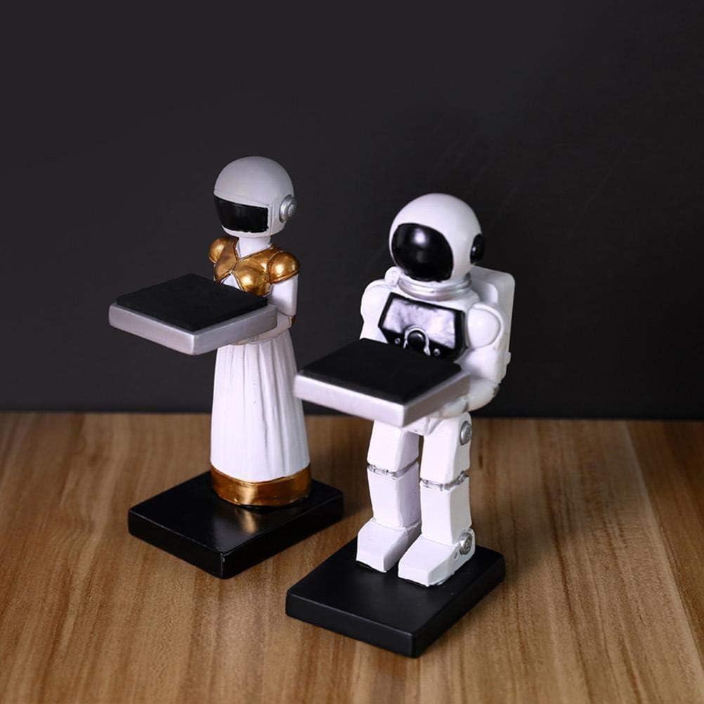 Watch Stand, Resin Storage Holder for Wristwatch Jewelry Display with Design, Suitable for Home Office Shop (Robot men)