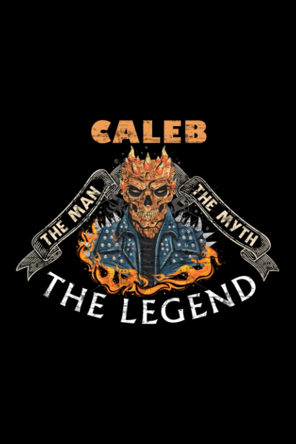 Notebook Planner Mens Caleb The Man The Myth The Legend meme: Work List, Lesson, Do It All,6x9 in , Financial, Hour, Stylish Paperback, Weekly