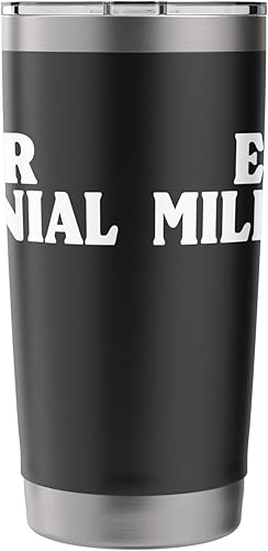 Miniatura 2 de Elder Millennial Funny Retro 90s Nostalgia Stainless Steel Insulated Tumbler