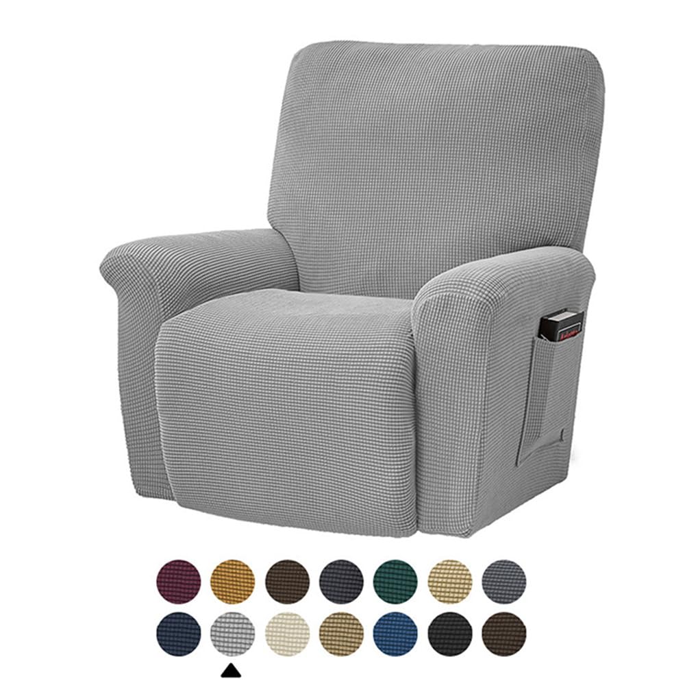 FANSU Copripoltrona Relax Reclinabile Elettrica Universale, 3D Pianta Stampa 1 Posto 828982