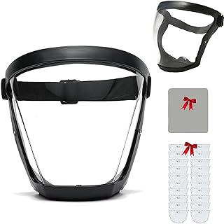 Face Shield, Tooltekt Anti-Dust & Fog-Free Face Shield,Anti-Fog Protective Full Face Shield
