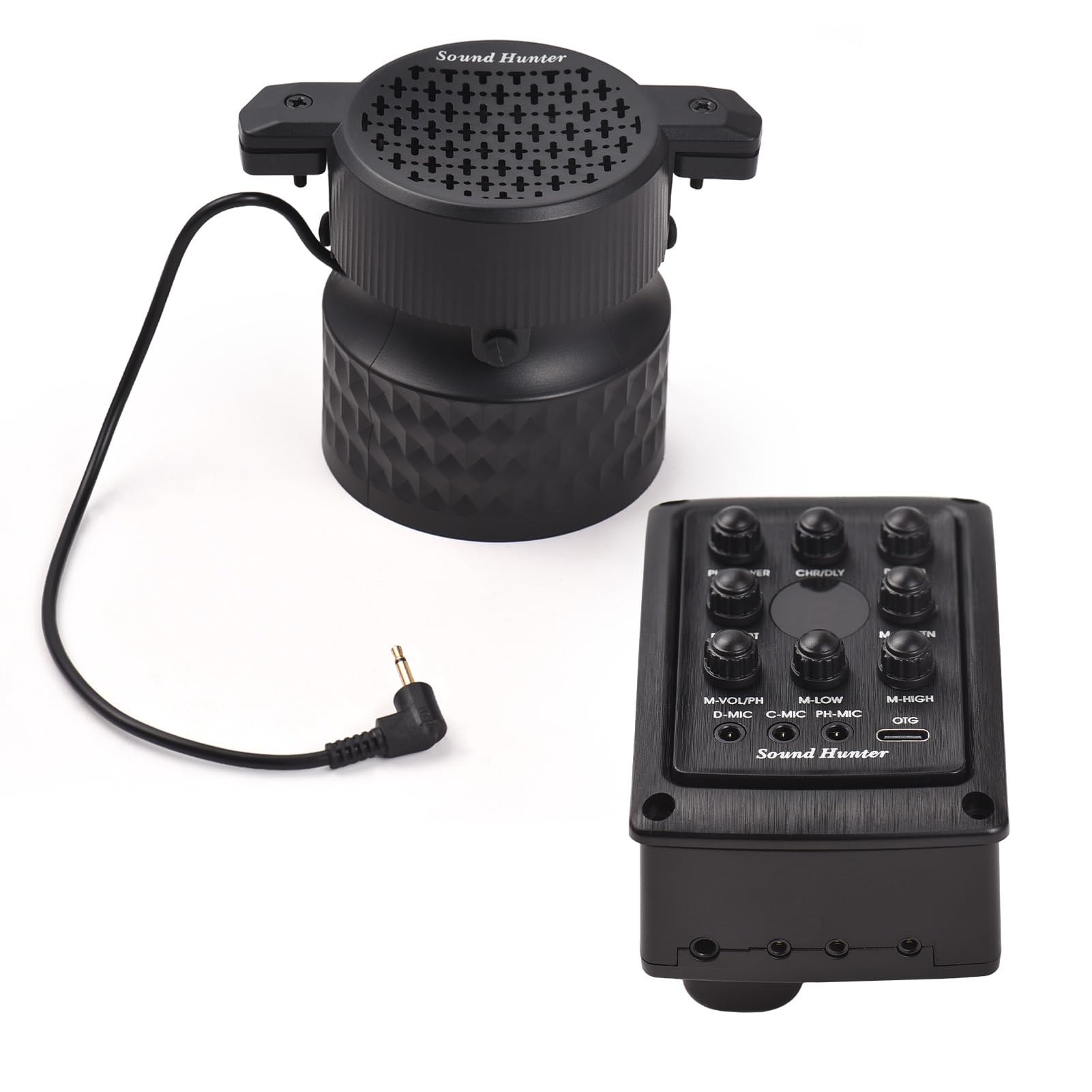 Drewniany Zestaw Przetworników Gitarowych z Funkcjami Chorus Delay Reverb dla Akcesoriów do Akustycznych Instrumentów do Gitary Drewnianej, łączność BLE Przesyłania Strumieniowego na żywo i