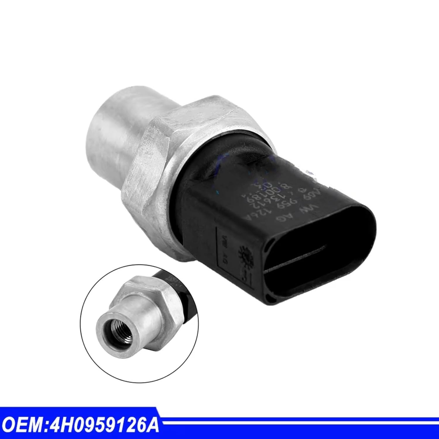 Car Air Pressure Switches, for Golf 2011 2012 2013 2014 2015 A/C Pressure Air Conditioner Transducer Sensor 4H0959126A 4H0959126B 4H0959126