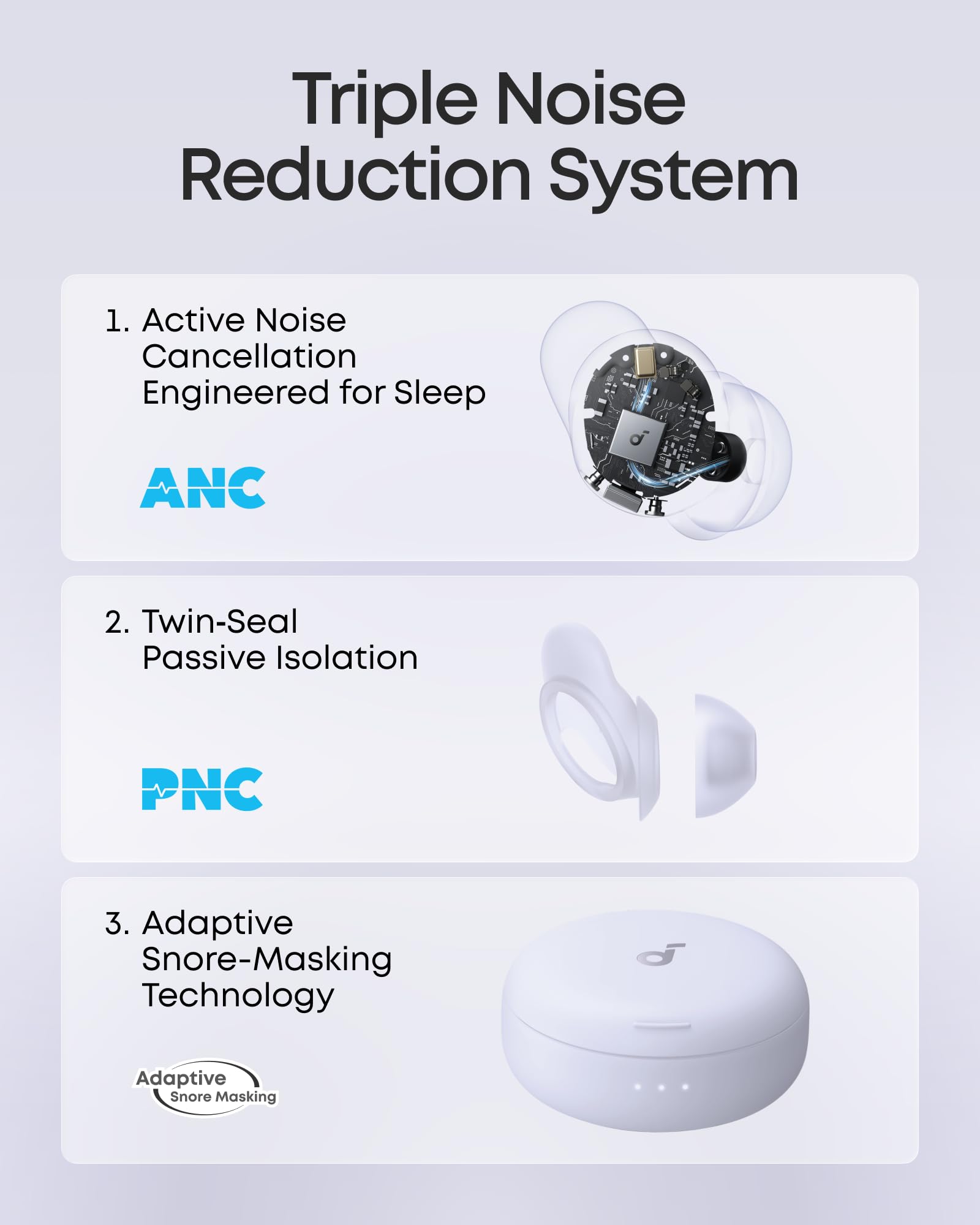 Amazon.com: Soundcore Sleep A30 Special by Anker, Sleep Earbuds