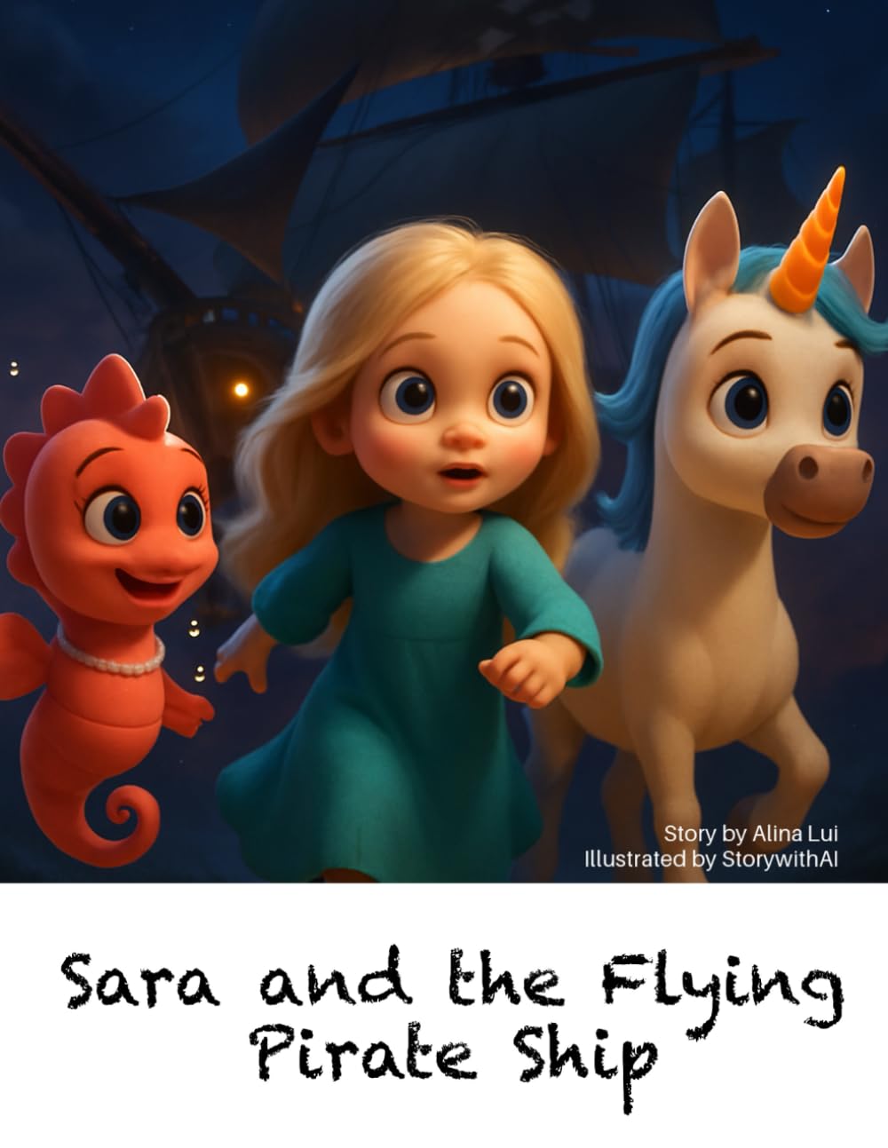 Book cover for Sara and the Flying Pirate Ship