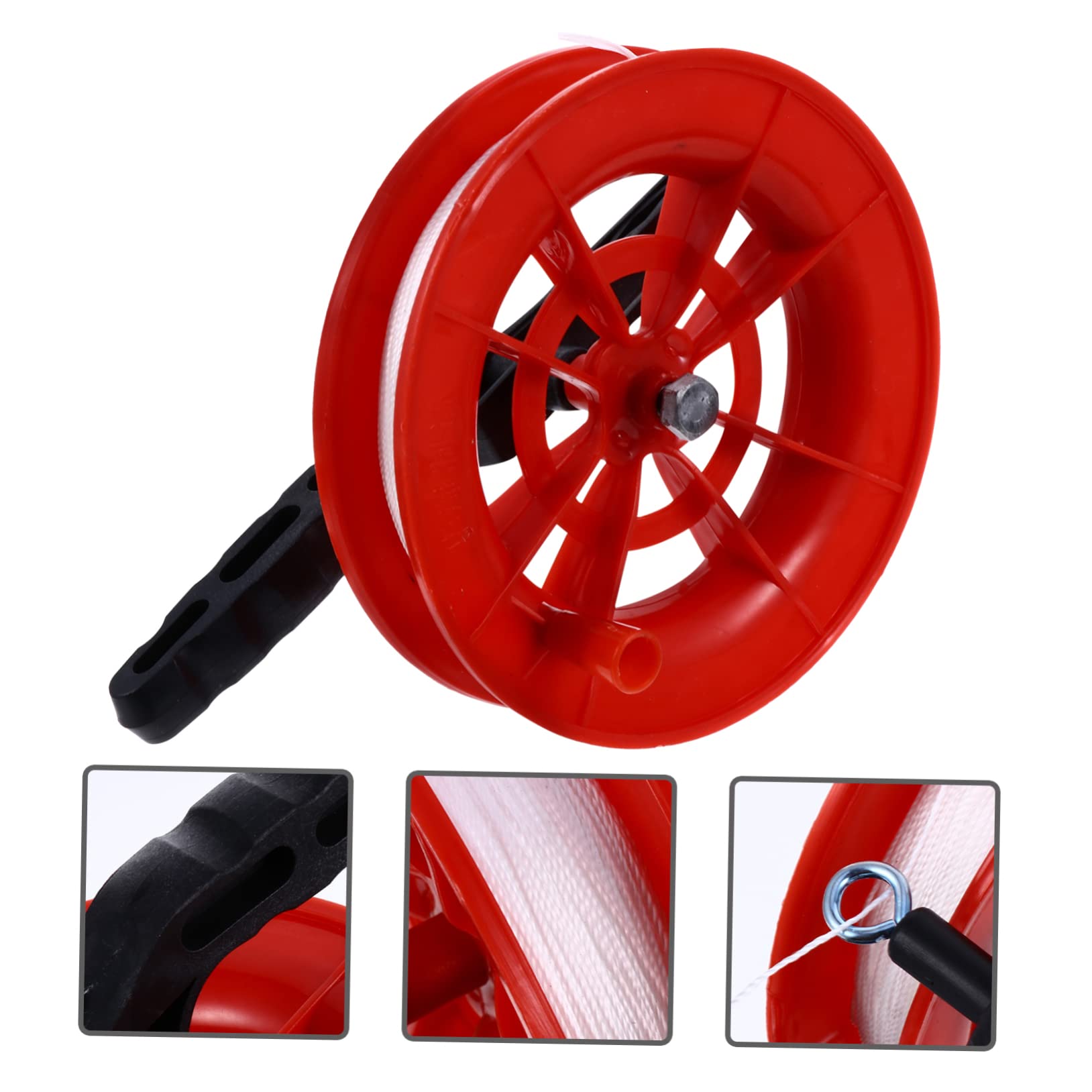GALPADA 2Pcs Hand Wheel Winder with Line Reel for Kite Flying and Lightweight Design for Adults