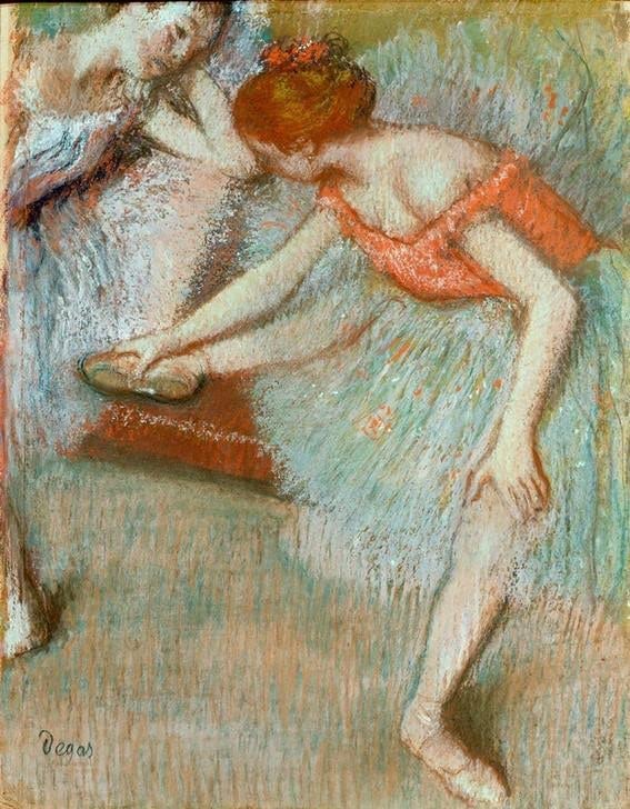 Poster Affiche Décorative Danseurs d'Edgar Degas | Peinture Art Mural 60x90
