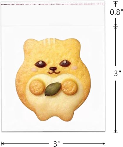 Miniatura 10 de 1000 bolsas adhesivas de celofán de 3 x 4 pulgadas, bolsas transparentes autoadhesivas para aretes, bolsas pequeñas de violonchelo de 1 mil para