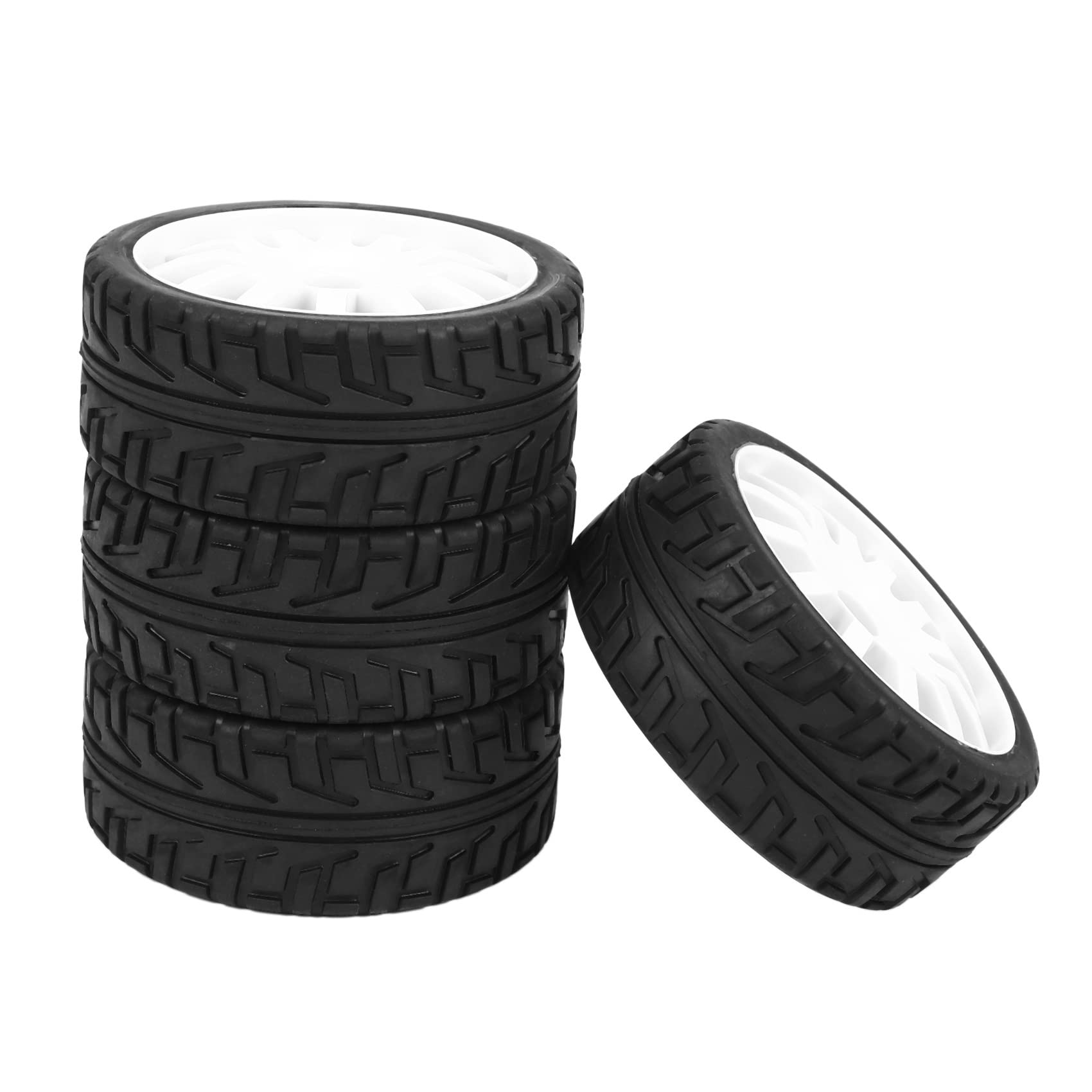 8 . 1/8 RC gumowe opony samochodowe z tworzywa sztucznego do Redcat Team VRX Hobao 1/8 / On-Road Auto