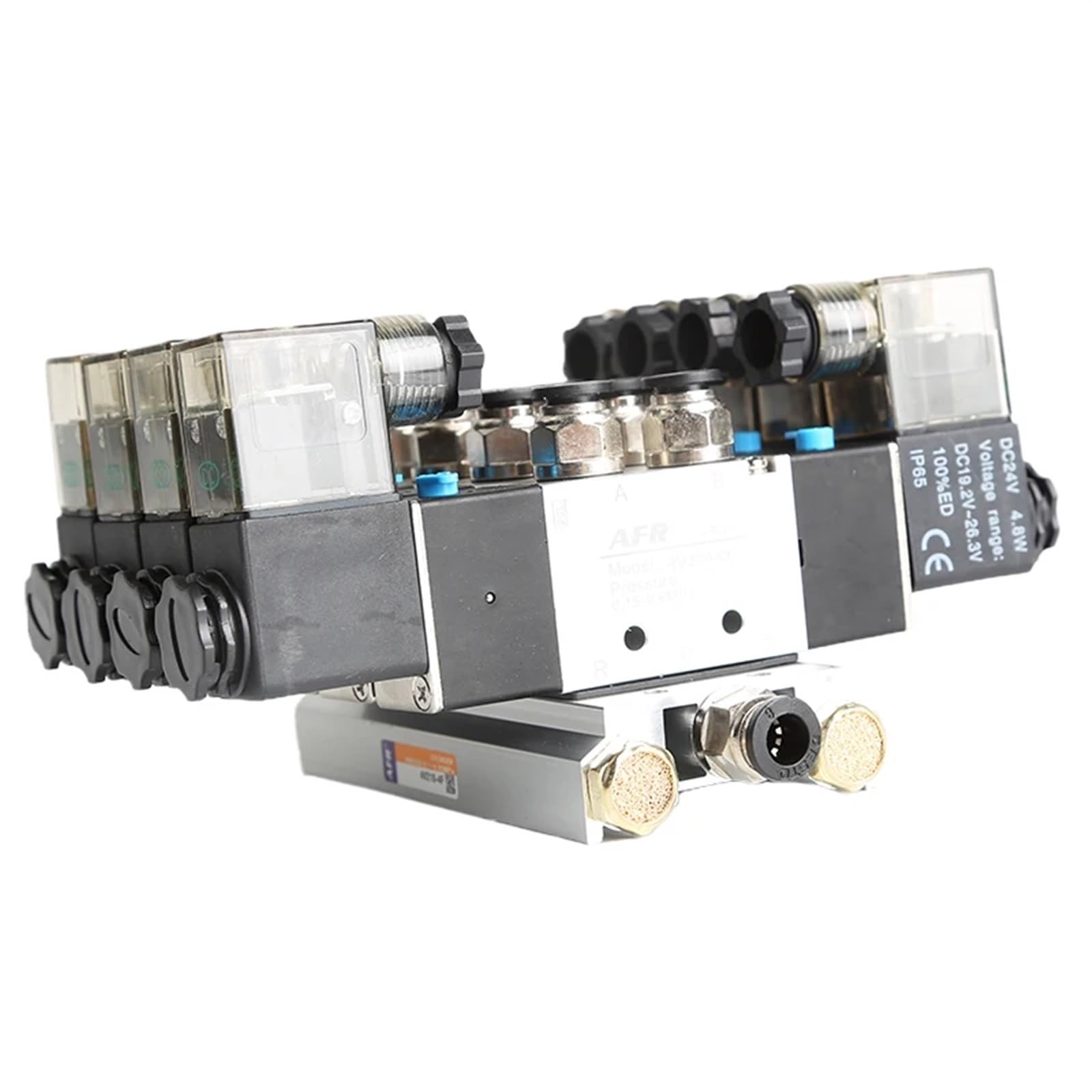 Électrovanne 4V230-9F pour stopper les fuites d'air et stabiliser la pression 5 voies