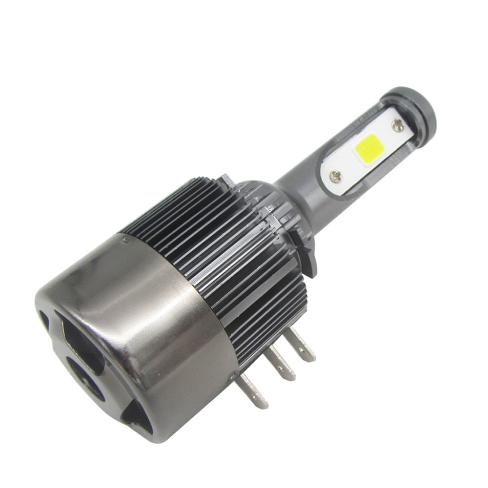 TOOGOO 2 szt. 55 W/żarówka 110 W/zestaw 11000 lm / zestaw H15 LED reflektory zastępują HID Bi-Xenon Hi/Lo żarówka 6000 K biała lampa
