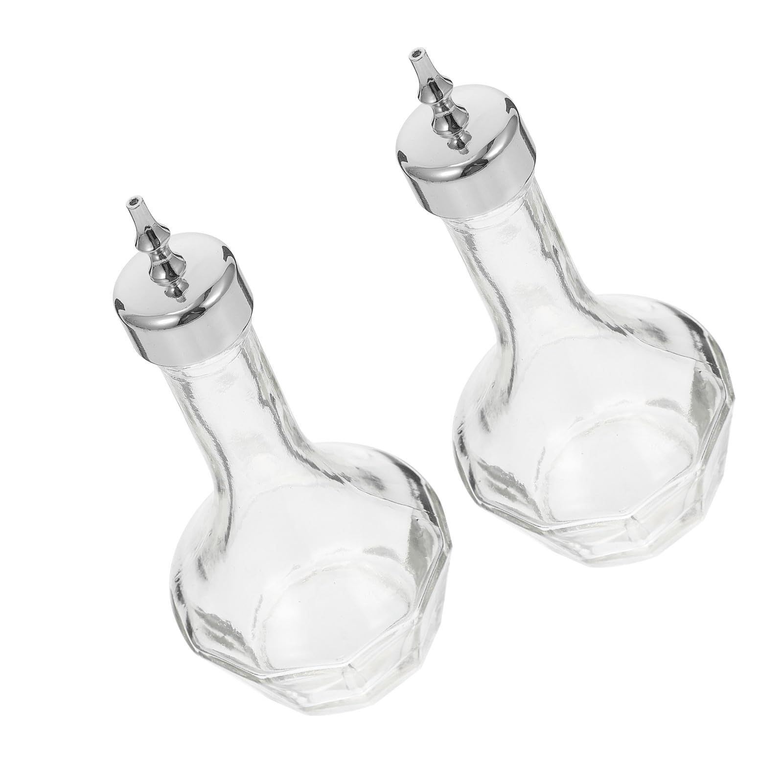 Kit de coctelería de alta transparencia Healeved con botellas para bitters