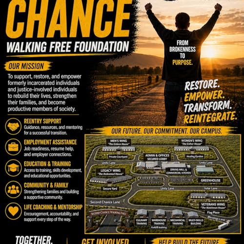 Bryan with Second Chance Walking Free Foundation interview with Amanda Smith and Baron Robison - May 25th, 2026