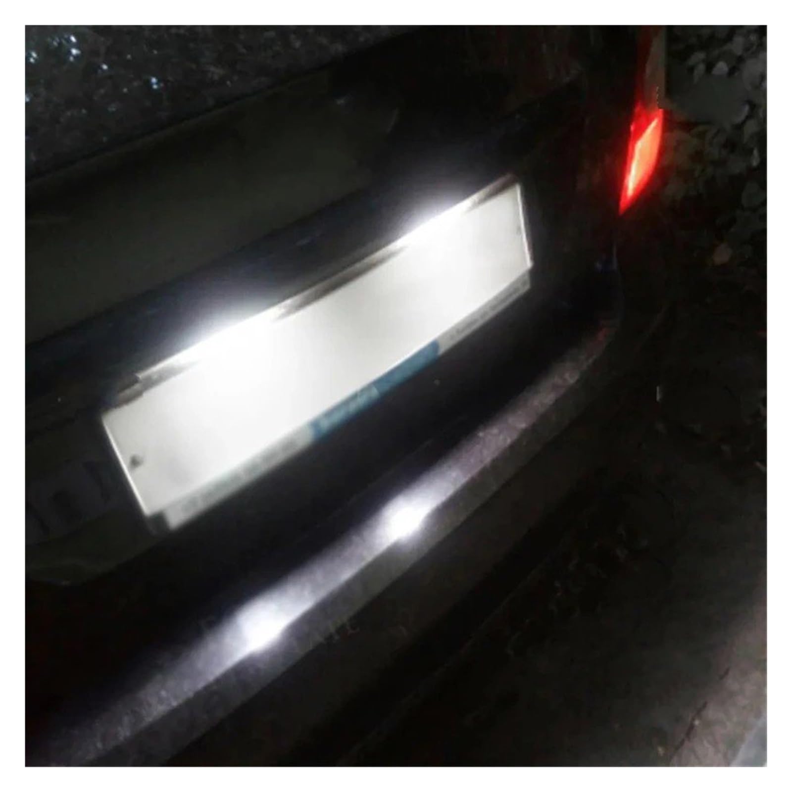 Luci Targa Per Ford Per Mondeo MK2 1996-2000 Per Fiesta 2001-2008 Fusion 2001-11 Numero Errore Bianco Gratuito Lampada Targa LED Luce Licenza