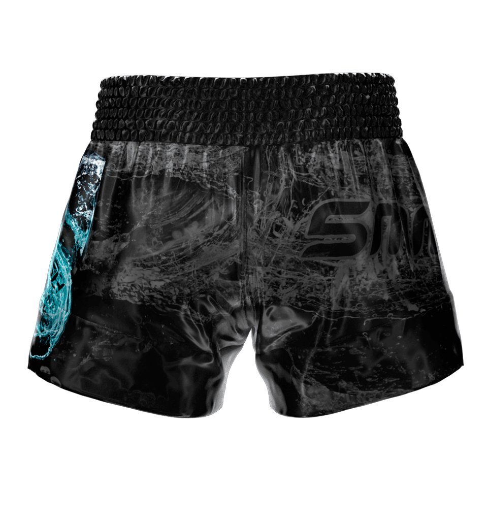 SMMASH MMA Shorts Herren Kurz Sporthose Thaibox Muay Thai Hose Boxhose Trainingsshorts Atmungsaktiv Elastisch Abriebfest