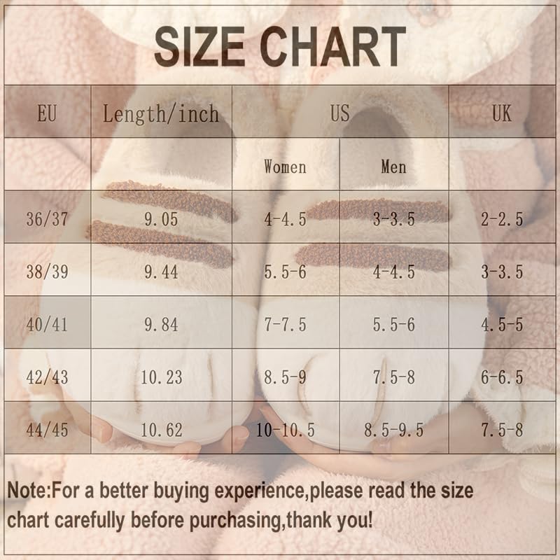 Cat Paw Slippers for Women, Cute Funny 3D Cat Paw Cartoon Slipper Warm Fluffy Furry Winter House Shoes2