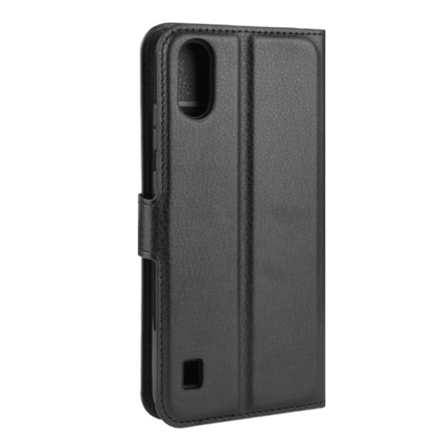 Custodia Portafoglio A Libro Per ZTE Blade A5 2020 - Pelle PU Con Slot Carte, Chiusura Magnetica E Supporto (Blu)