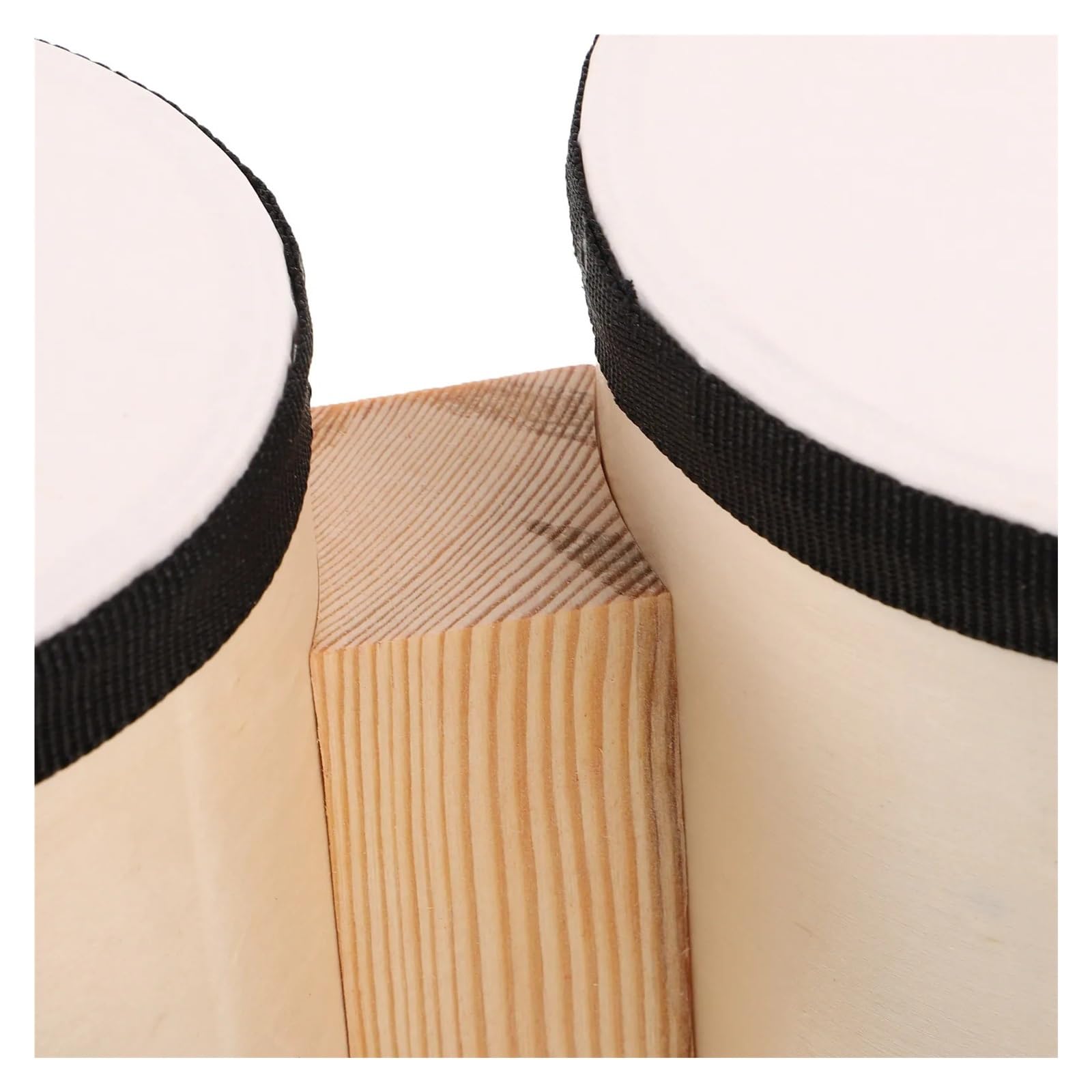 Bongos 1 Juego de Bongos madera, tambor mano for principiantes, instrumento percusión musical 5 pulgadas y 6, ligero portátil for bailar