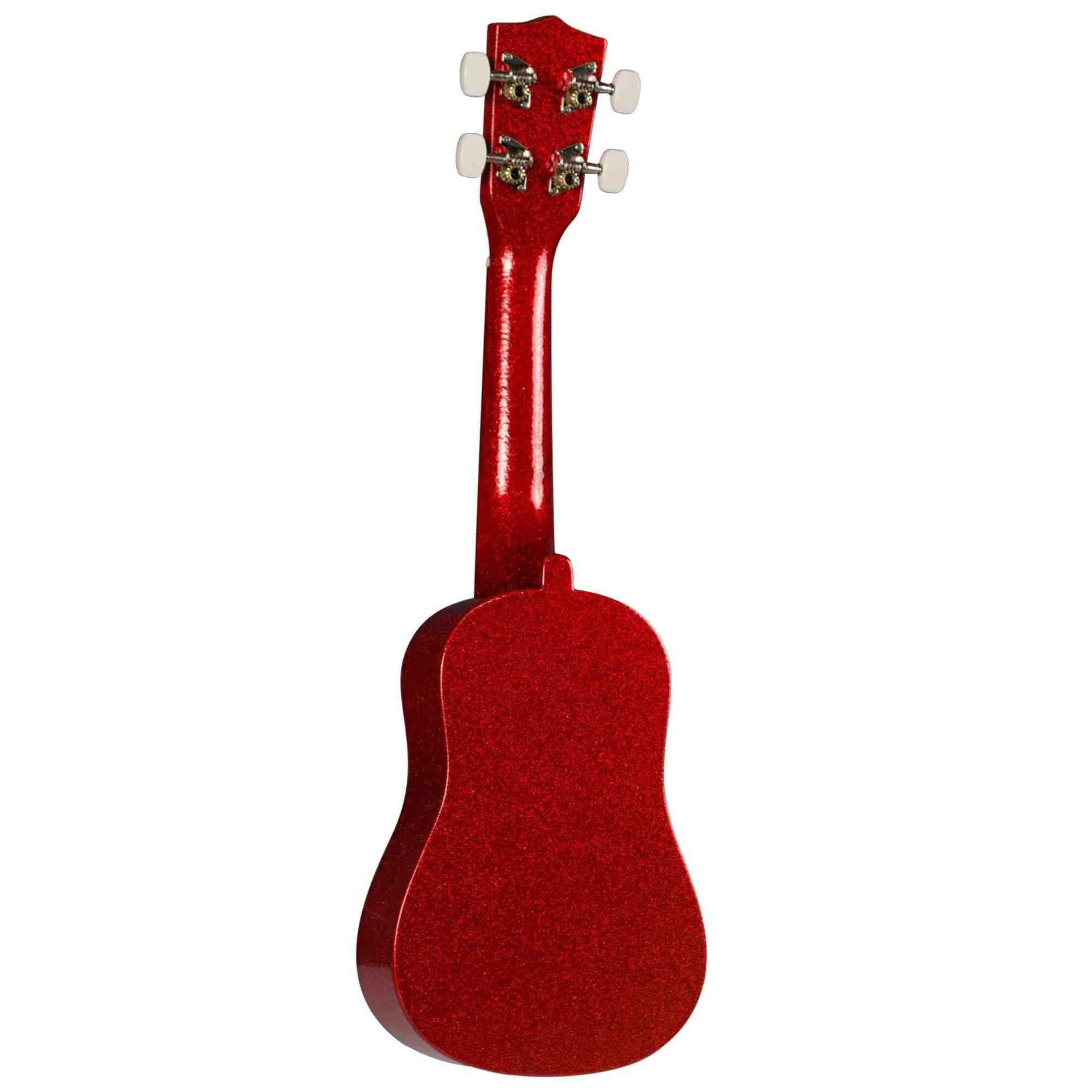 Diamond Head 4-String Ukulele, Candy Apple Red, Soprano (DU-142)