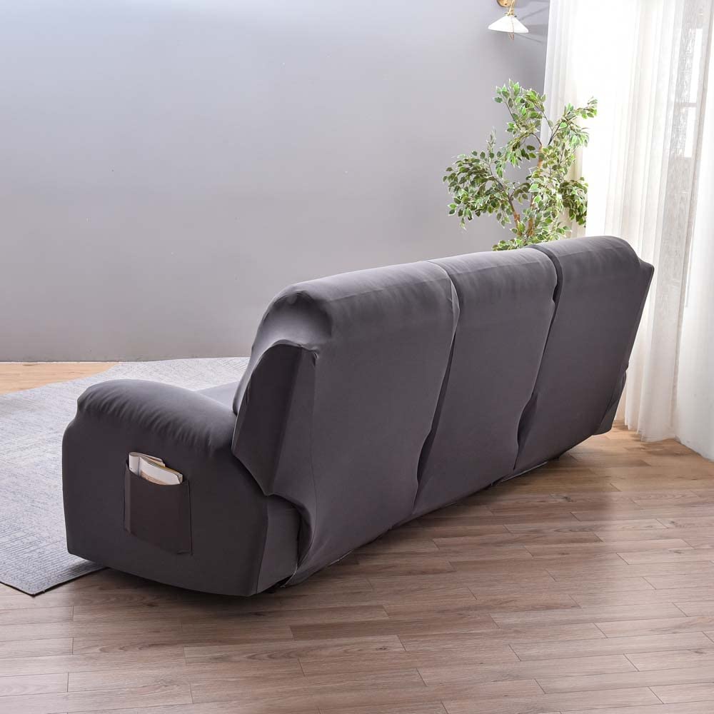 Copridivano Reclinabile Elasticizzato per 3 Posti, 8-Pezzi Copripoltrona Relax Reclinabile Spandex elastic Copridivano con Fondo Elastico Mobili Protettore, Lavabile ( Color : #9 , Size : 3 seat (8pcs