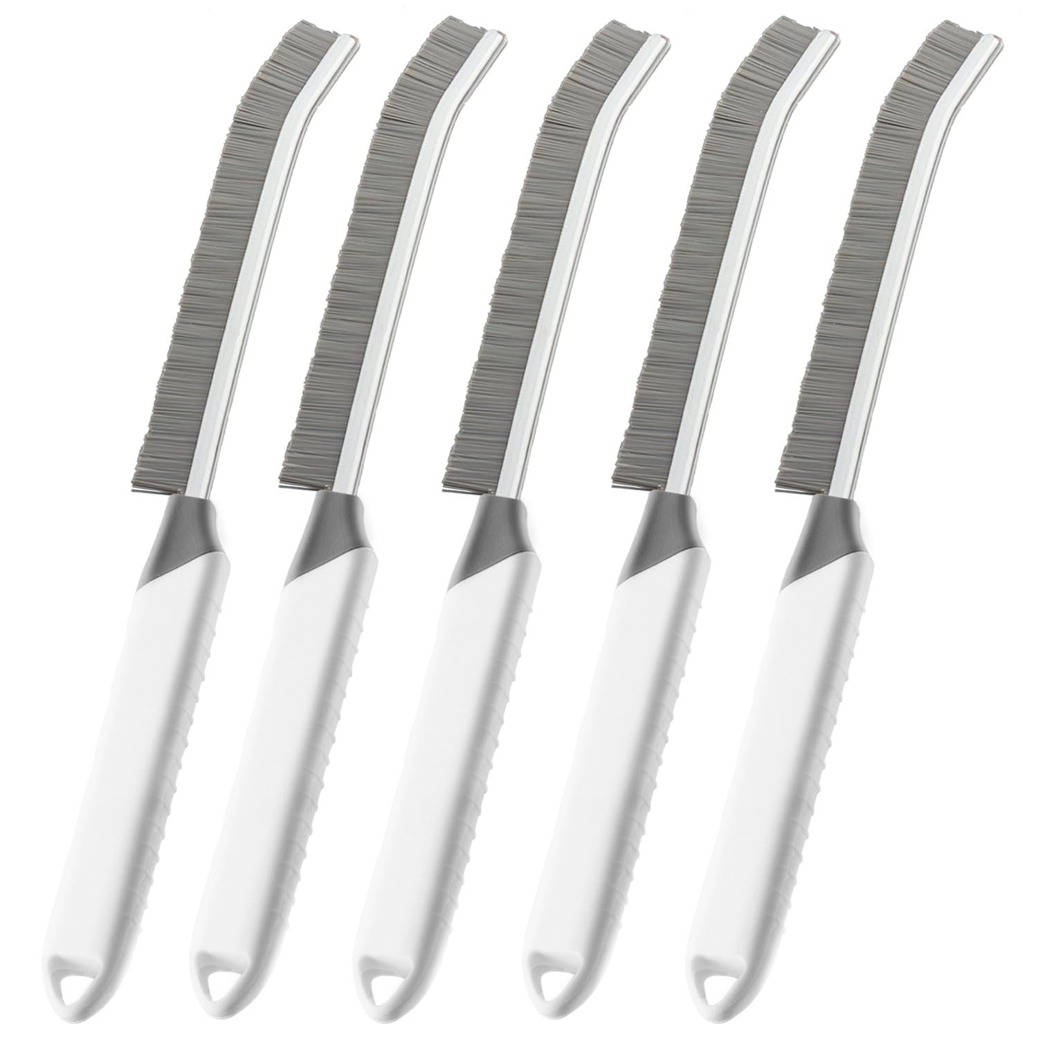 Fugenreinigungsbürste Gap Cleaning Brush Premium Crevice Cleaning Tool Aluminum Support with 15° Angled Head - Fugenreinigungsbürste für dünne Fugen, Kitchen & Bathroom Tool