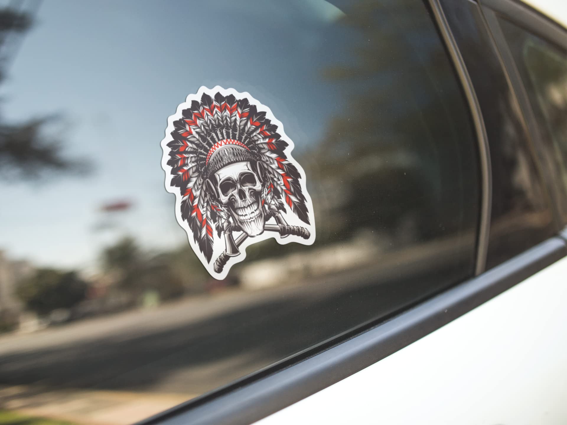 Hummingbird 4 Inch Waterproof Decal Sticker Tribal Horse American Patriot Mountain Cherokee Nation Dream Catcher Buffalo Native Moon Teepee Scorpion