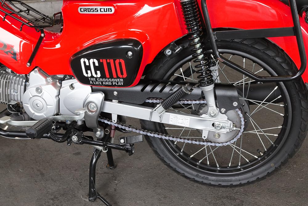Amazon.co.jp: Honda Cross Cub 110 JA45 JA60 Chain Cover Black
