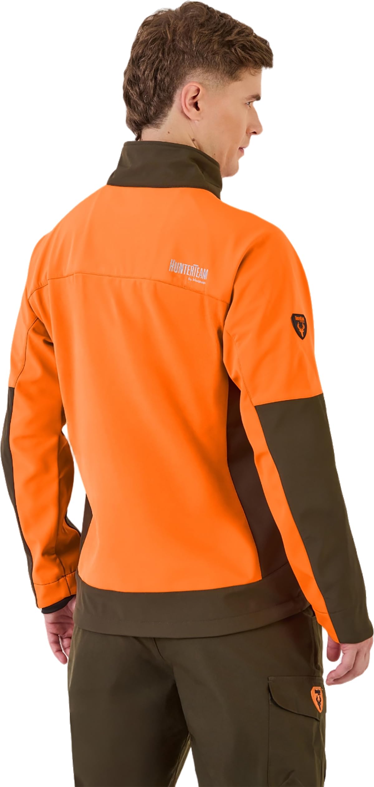 WORKTEAM Cazadora Softshell Caza y Pesca con Bolsillos, con Forro Polar interior Unisex