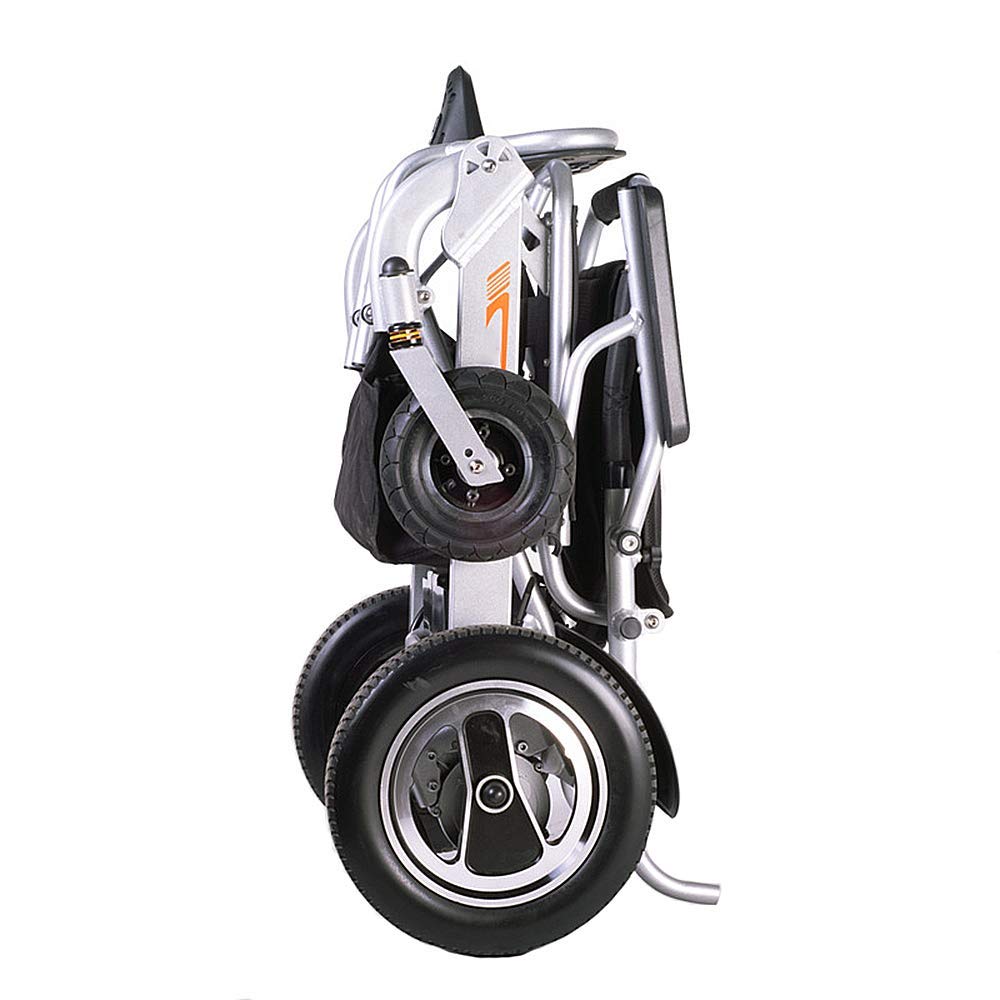 Sedia a rotelle elettrica pieghevole sedia a rotelle automatica intelligente disabili vecchio scooter
