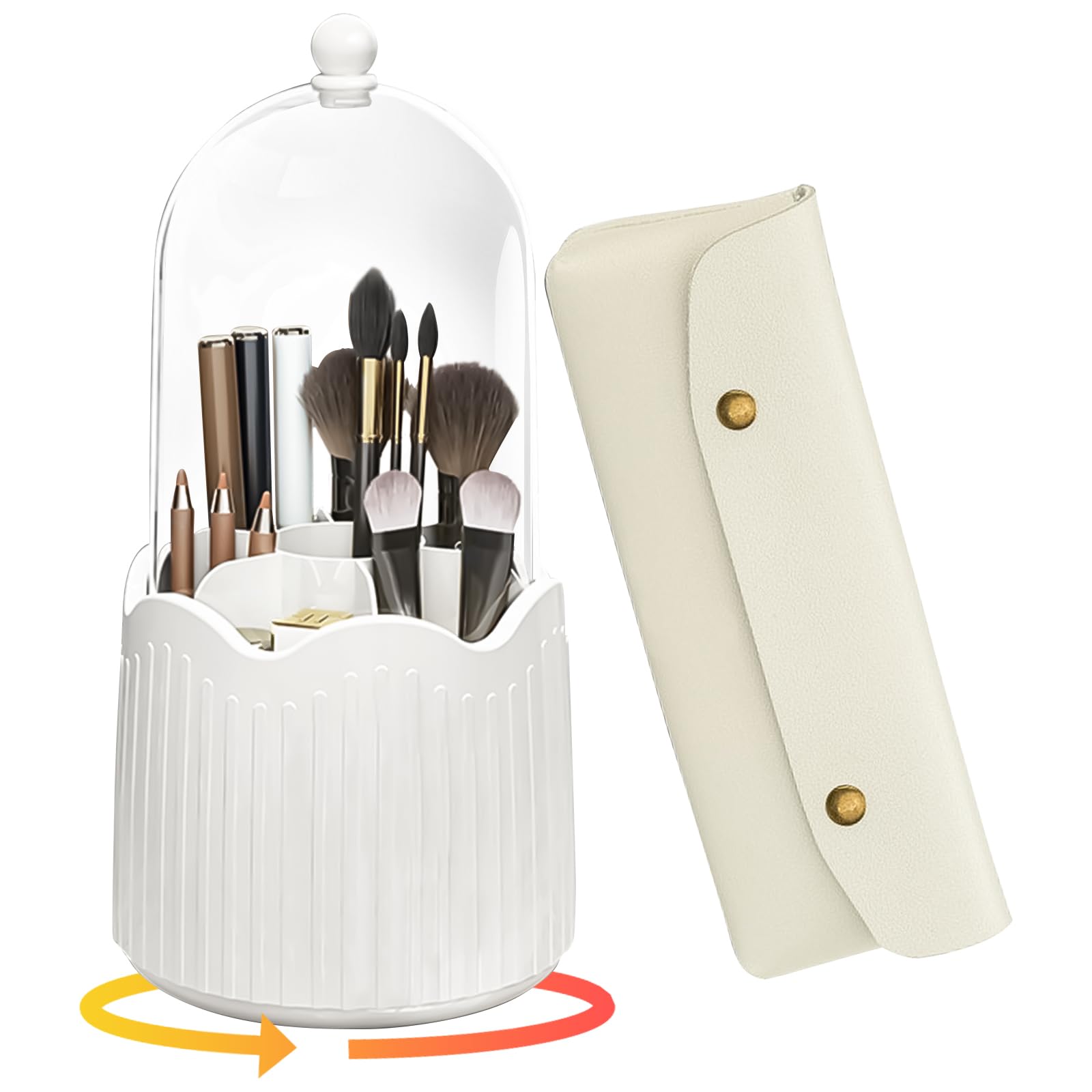 BigKing Makeup Organiser, Spinning Cosmetic Organizer Acrylic