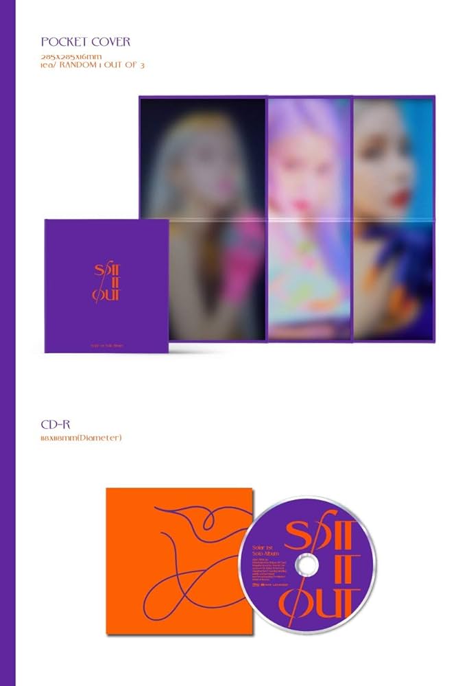 solar ソラ spit it out サイン入り MAMAMOO Solar韓国 1st Single「Spit it out」発売記念