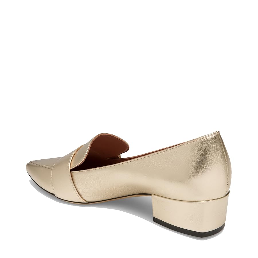Amazon.com | Bally Harumi Ladies Champagne Leather Buckle