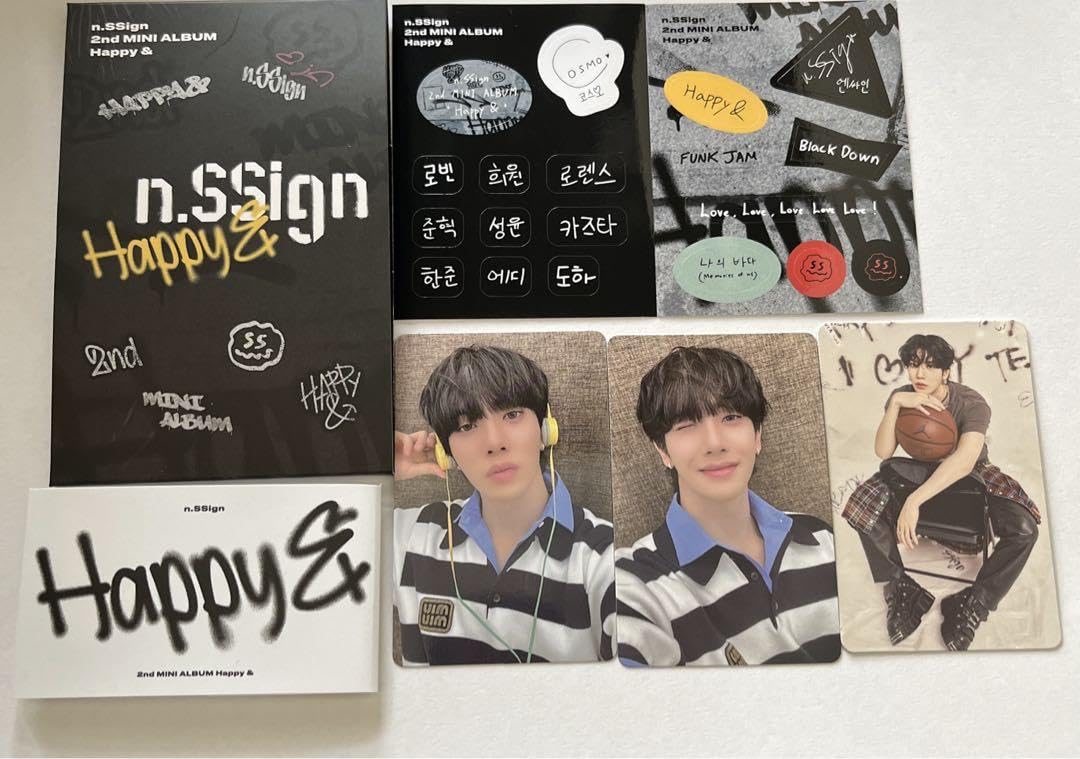 Amazon｜n.SSign カズタ ポカアルバム Happy&｜玄関マット オンライン通販